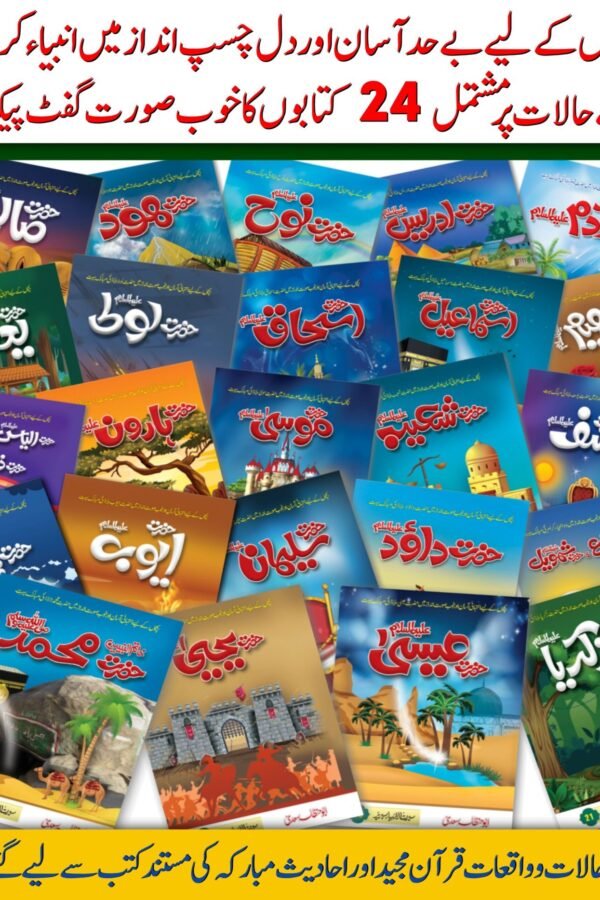 Seerat UL Anbiya 24 Books Gift Pack (TT)